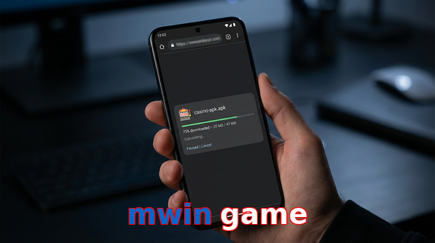 Main screen of Mwin Game apk page for PK players