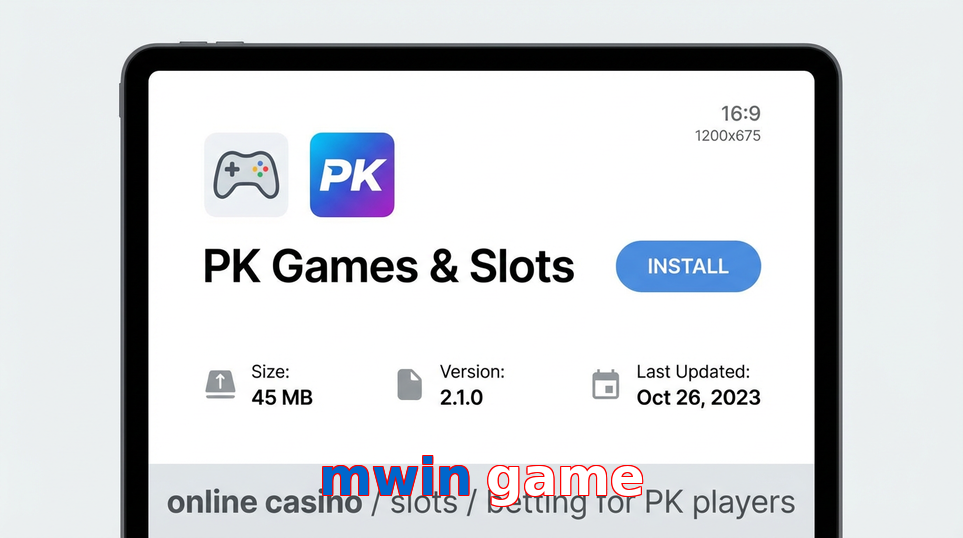 Game list for Mwin Game gameapk section
